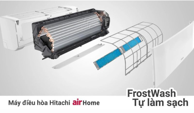 Máy lạnh Hitachi inverter 1.5 HP RAC/RAK-DJ13PCASVX - Hàng chính hãng