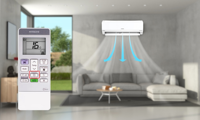Máy lạnh Hitachi inverter 1.5 HP RAK/RAC-CH13PCASV - Hàng chính hãng