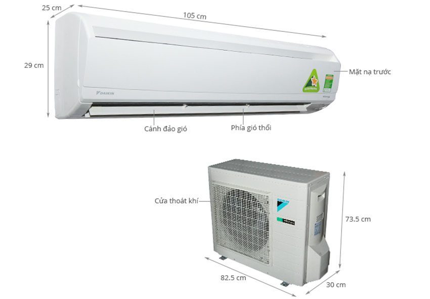 Máy lạnh inverter Daikin FTKS60GVMV - Hàng chính hãng