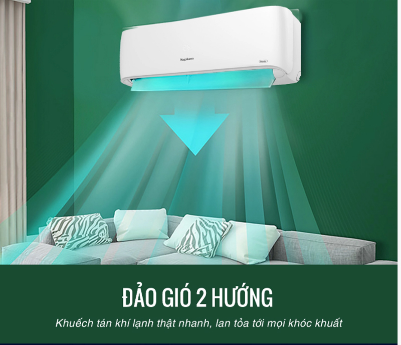Máy lạnh inverter Nagakawa NIS-C09R2H12 - Hàng chính hãng