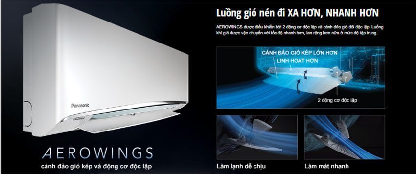 Máy lạnh inverter Panasonic CU/CS-U9VKH-8 - Hàng chính hãng