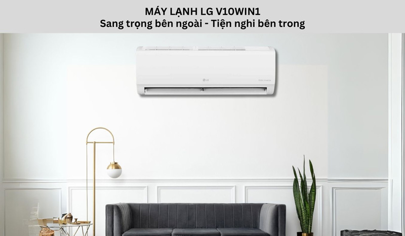 Máy lạnh LG Inverter 1HP V10WIN1 - Hàng chính hãng