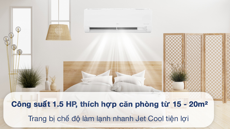Máy lạnh LG Inverter 1.5HP V13WIN1 - Hàng chính hãng