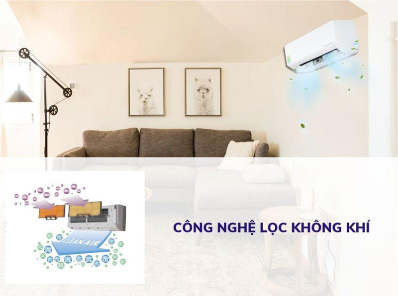 Máy lạnh Mitsubishi Heavy SRK 13YL-S - Hàng chính hãng