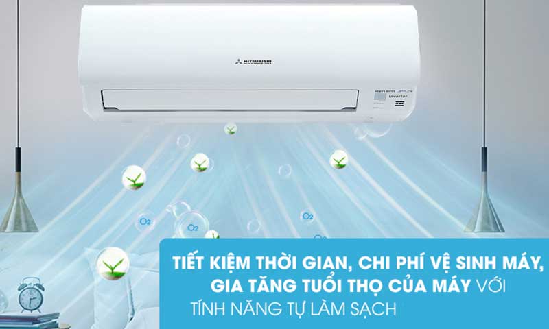 Máy lạnh Mitsubishi Heavy SRK10YYP-W5 - Hàng chính hãng