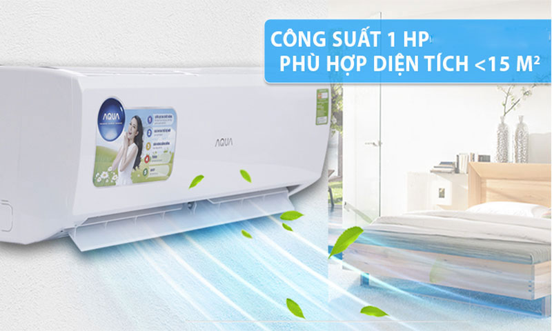 Phạm vi sử dụng của máy lạnh một chiều Aqua AQA-KCR9NC