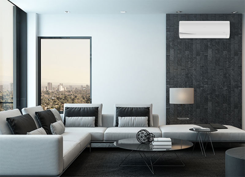 Thiết kế hiện đại, sang trọng của máy lạnh một chiều Aqua AQA-KCR9NQS