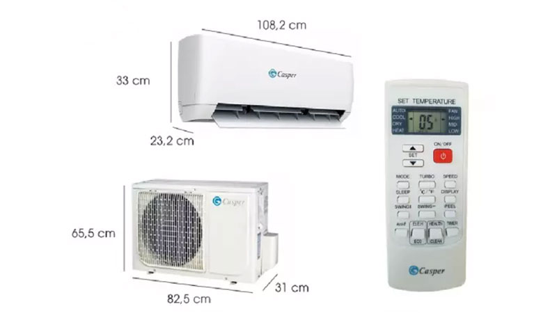 Máy lạnh một chiều Casper EC-24TL22 - Hàng chính hãng