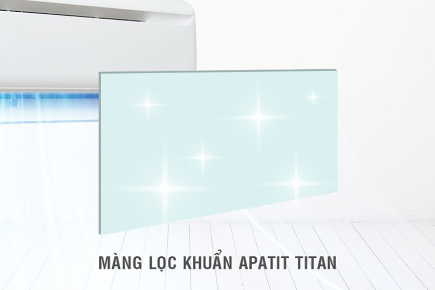 Máy lạnh một chiều Daikin FTV25BXV1V9/RV25BXV1V (1HP) với màng lọc khuẩn Apatit Titan 