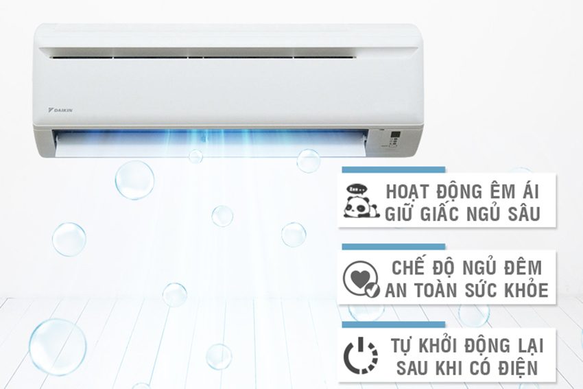 Chức năng của máy lạnh một chiều Daikin FTV25BXV1V9/RV25BXV1V (1HP) 