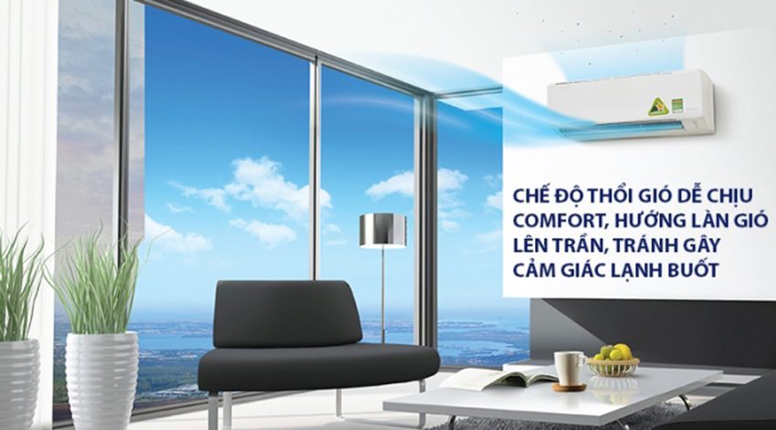 Máy lạnh một chiều inverter Daikin FTKC35TVMV/RKC35TVMV với thiết kế hiện đại