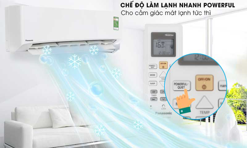 Máy lạnh Panasonic 2.0 HP CU/CS-N18ZKH-8 - Hàng chính hãng