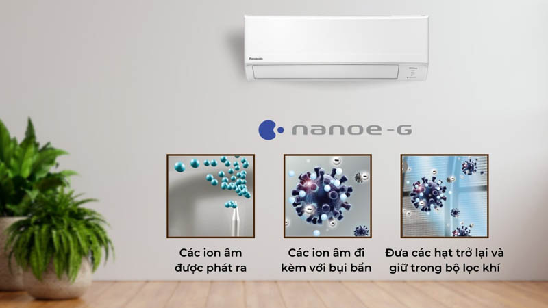 Máy lạnh Panasonic Inverter CU/CS-PU9ZKH-8M - Hàng chính hãng