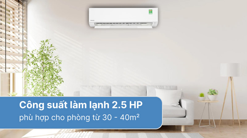 Máy lạnh Panasonic Inverter 2.5 HP CU/CS-XU24ZKH-8  - Hàng chính hãng