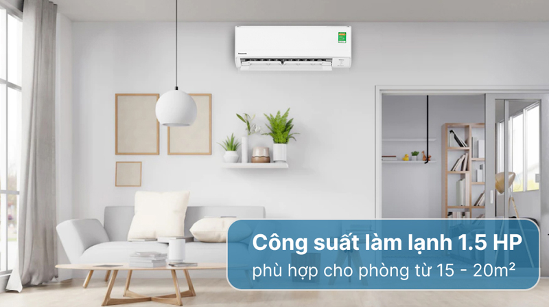 Máy lạnh Panasonic Inverter 1.5 HP CU/CS-XPU12ZKH-8 - Hàng chính hãng