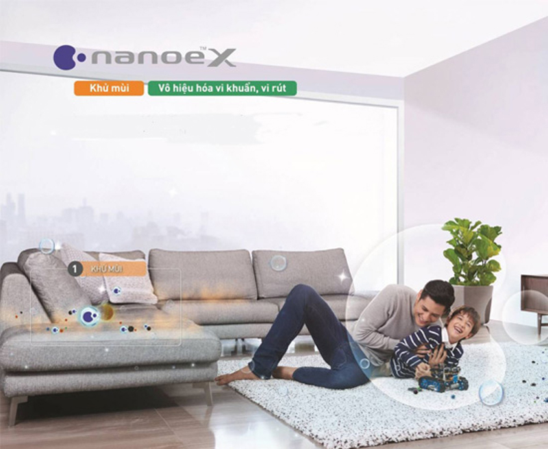 Máy lạnh Panasonic Inverter 1.5HP CS-U12ZKH-8 - Hàng chính hãng