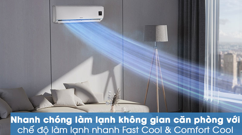 Máy lạnh Inverter Samsung AR09TYHQASIXN - Hàng chính hãng