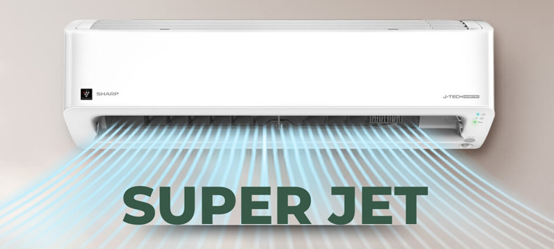 Máy lạnh Sharp inverter 1 HP AH-X10CEWC - Hàng chính hãng