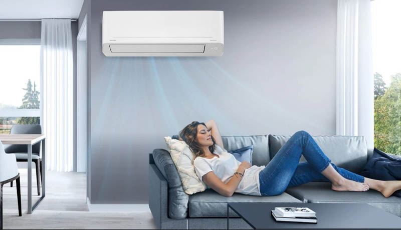 Công suất 2HP làm mát hiệu quả không gian phòng từ 20 - 30m².