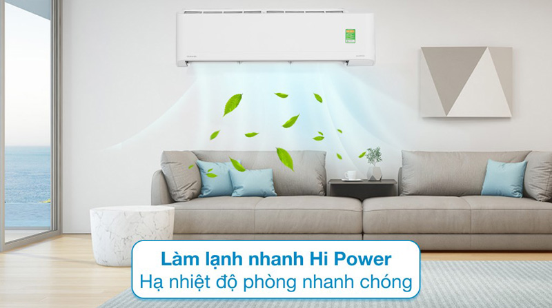 Máy lạnh Toshiba Inverter 2.5 HP RAS-H24S4KCV2G-V - Hàng chính hãng