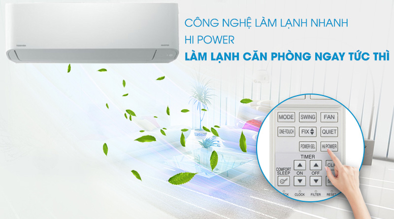 Công nghệ làm lạnh nhanh chóng Powerful