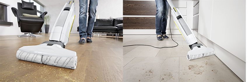 Chức năng của máy lau sàn Karcher FC 5 PREMIUM