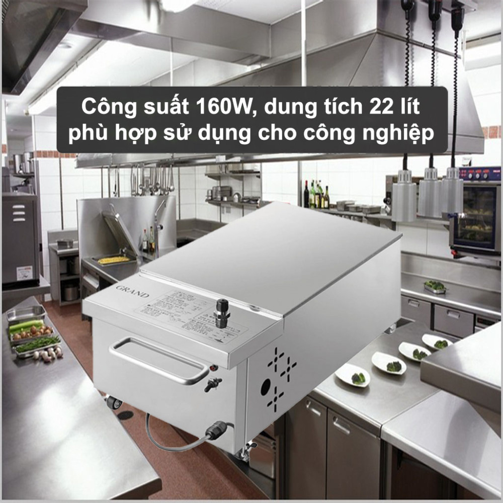 Máy lọc dầu công nghiệp Grand Woosung GWS-OR300N 22 Lít - Hàng chính hãng