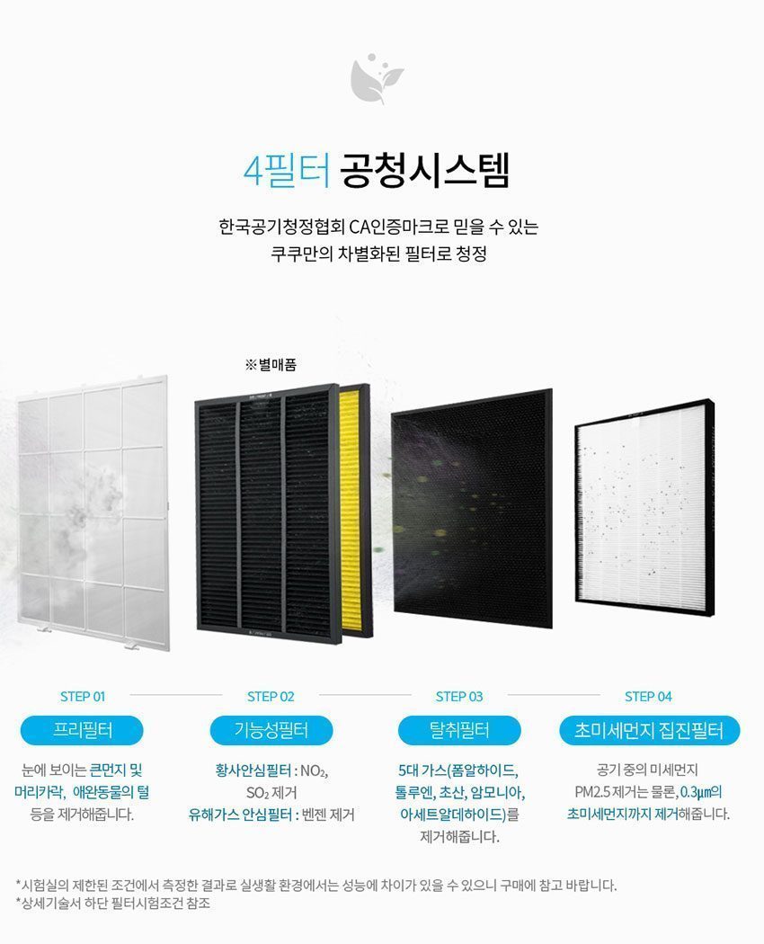 Máy lọc không khí Cuckoo AC-12X20FW - Hàng chính hãng