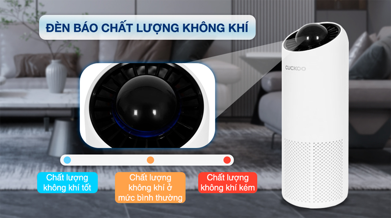 Máy lọc không khí Cuckoo CAC-AG0110FW/WHCKV - Hàng chính hãng