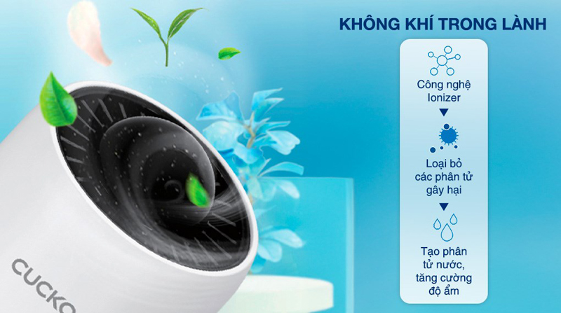 Máy lọc không khí Cuckoo CAC-AG0110FW/WHCKV - Hàng chính hãng