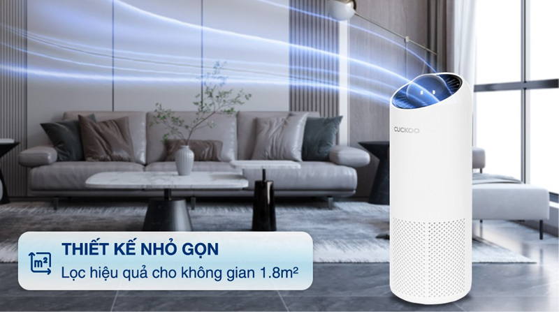 Máy lọc không khí Cuckoo CAC-AG0110FW/WHCKV - Hàng chính hãng