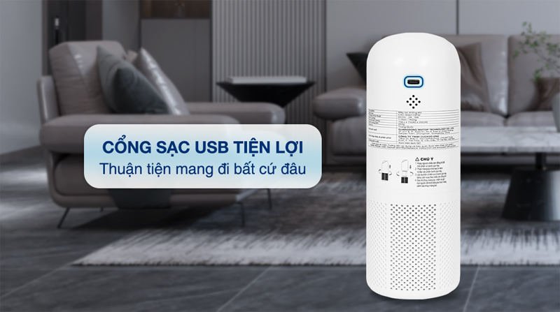 Máy lọc không khí Cuckoo CAC-AG0110FW/WHCKV - Hàng chính hãng