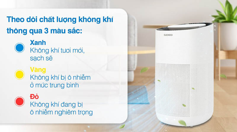 Máy lọc không khí Cuckoo CAC-J1510FW/WHCKV - Hàng chính hãng