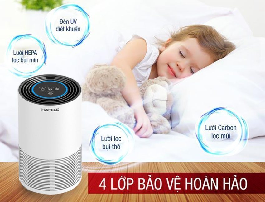 Chức năng của máy lọc không khí Hafele CF-8116 537.82.710