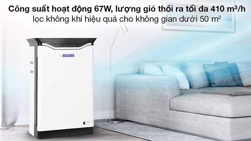 Máy lọc không khí Hakawa HK-K2 - Hàng chính hãng