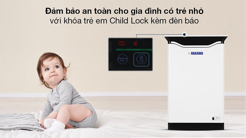 Máy lọc không khí Hakawa HK-K2 - Hàng chính hãng