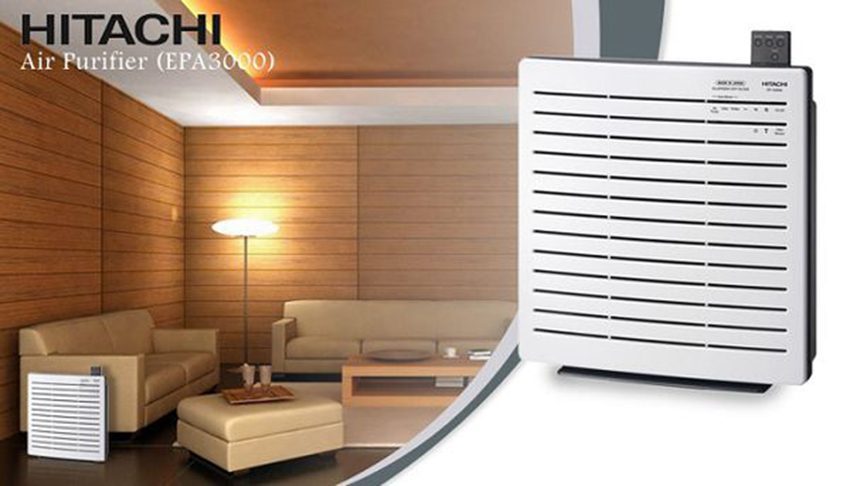 Máy lọc không khí Hitachi EP-A3000 với chức năng hút mạnh mẽ