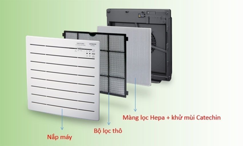 Máy lọc không khí Hitachi EP-PZ30J - Hàng chính hãng
