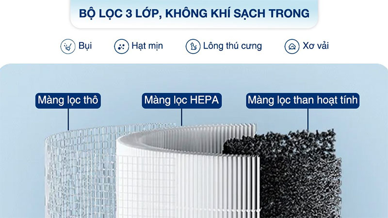 Bộ lọc của Máy lọc không khí Ideal AP25