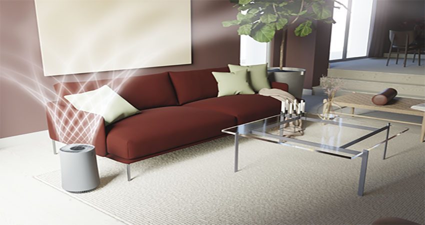 Thiết kế các lỗ thông hơi xoắn ốc của Máy lọc không khí Inverter Electrolux FA31-202GY