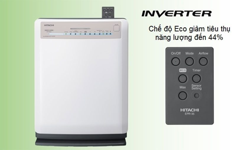 Máy lọc không khí Inverter Hitachi EP-PZ50J - Hàng chính hãng