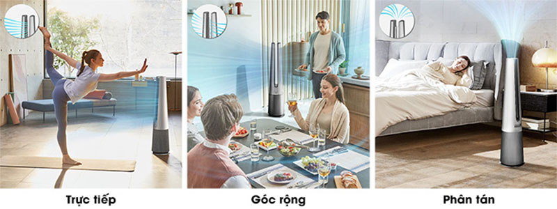 Máy lọc không khí LG PuriCare AeroTower FS15GPBF0 - Hàng chính hãng