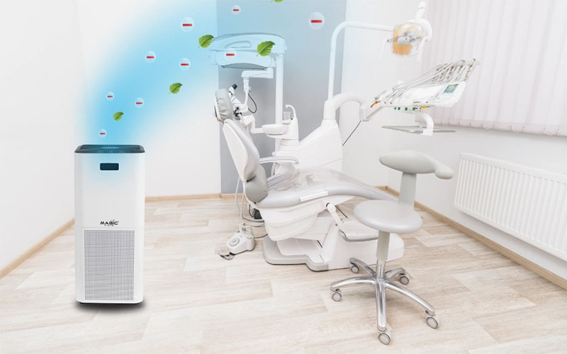 Chức năng Ion âm của Máy lọc không khí Magic Eco AC-300