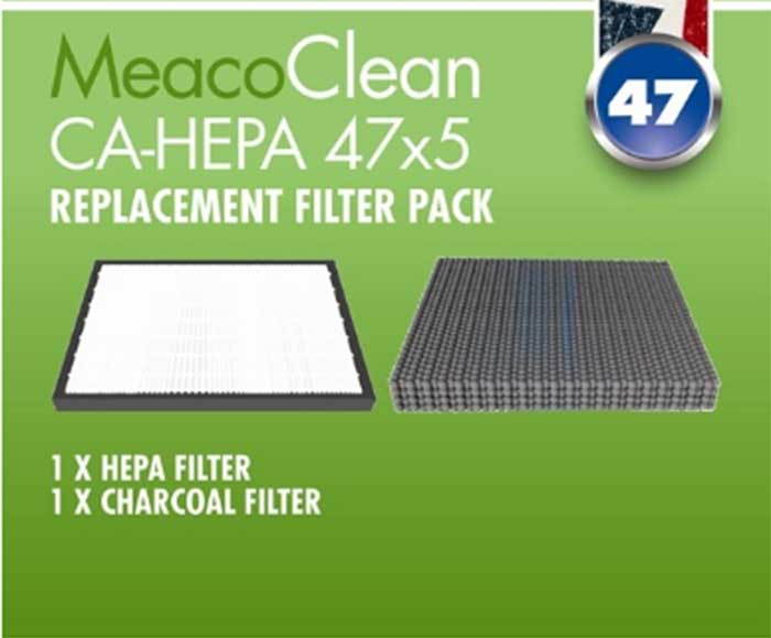 Máy lọc không khí Meaco Clean CA-HEPA 47x5 - Hàng chính hãng