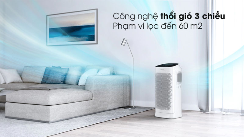 Máy lọc không khí Samsung AX60R5080WD/SV - Hàng chính hãng