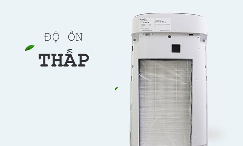 Máy lọc không khí Sharp FP-J60E hoạt động êm ái với độ ồn thấp