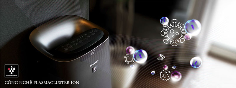 Máy lọc không khí Sharp KI-L80V-T - Hàng chính hãng