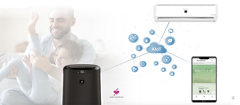 Máy lọc không khí Sharp KI-L80V-T - Hàng chính hãng