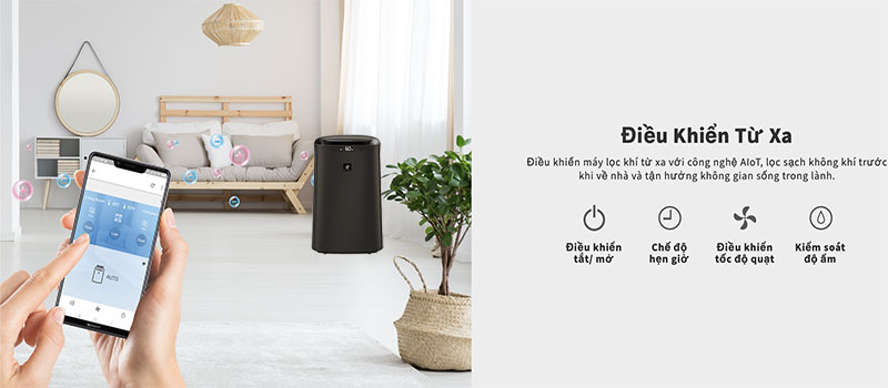 Máy lọc không khí Sharp KI-L80V-T - Hàng chính hãng