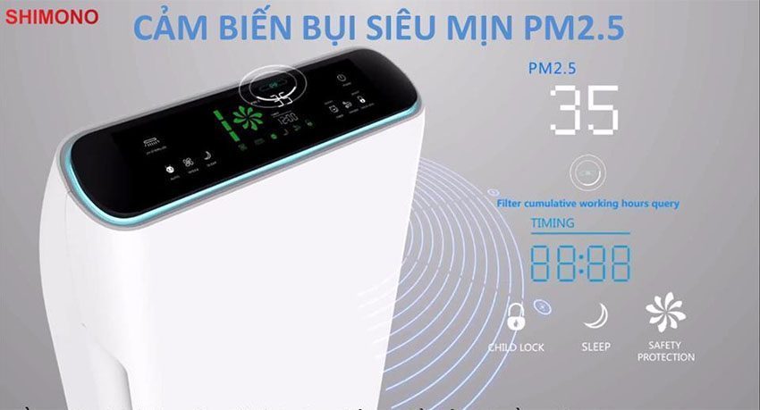 Máy lọc không khí Shimono SM-AP320CAV - Hàng chính hãng